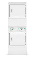 Used Speed Queen Double Stack 220v Electric Dryer (2 Dryers)